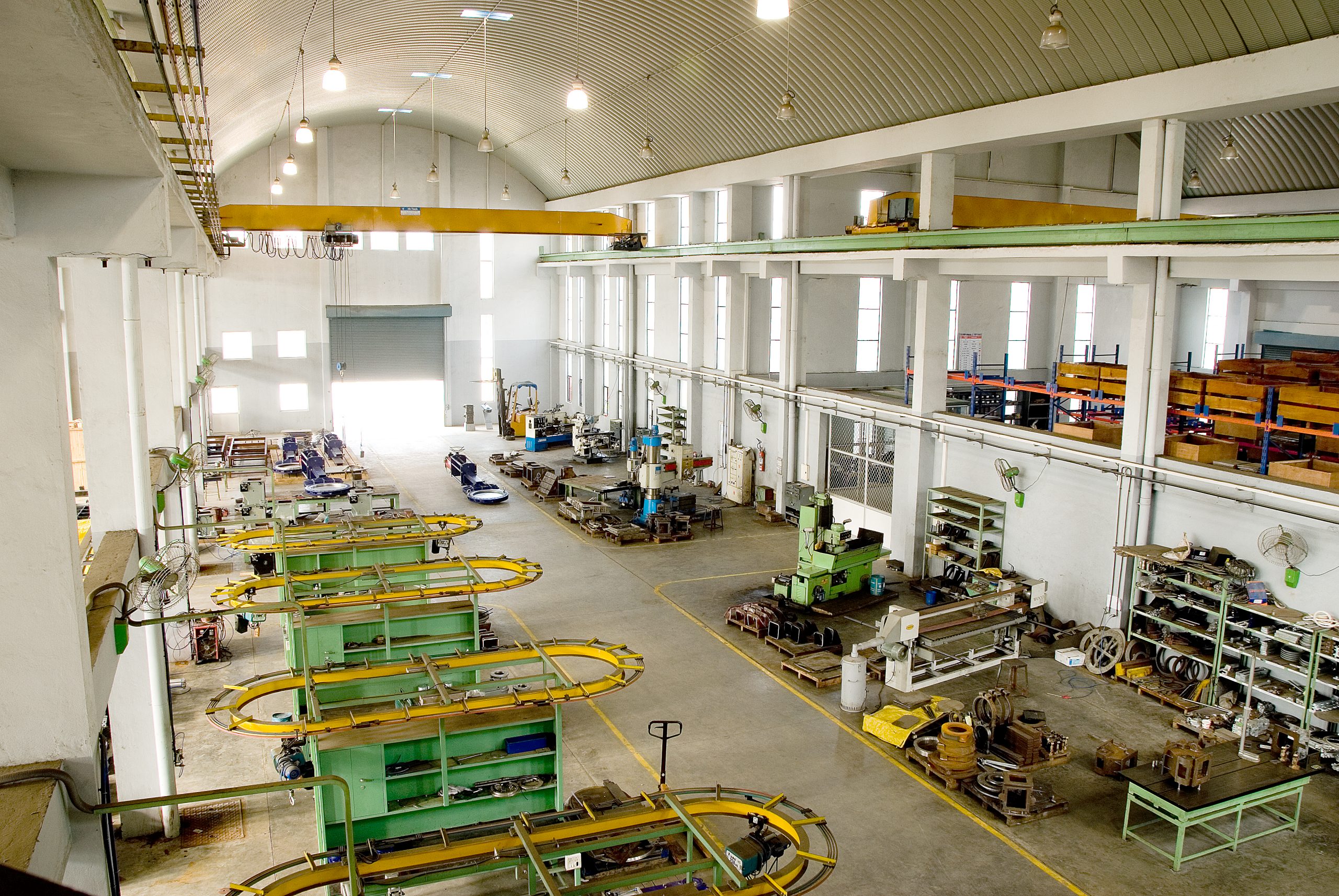 8 . Valve Shop inside view